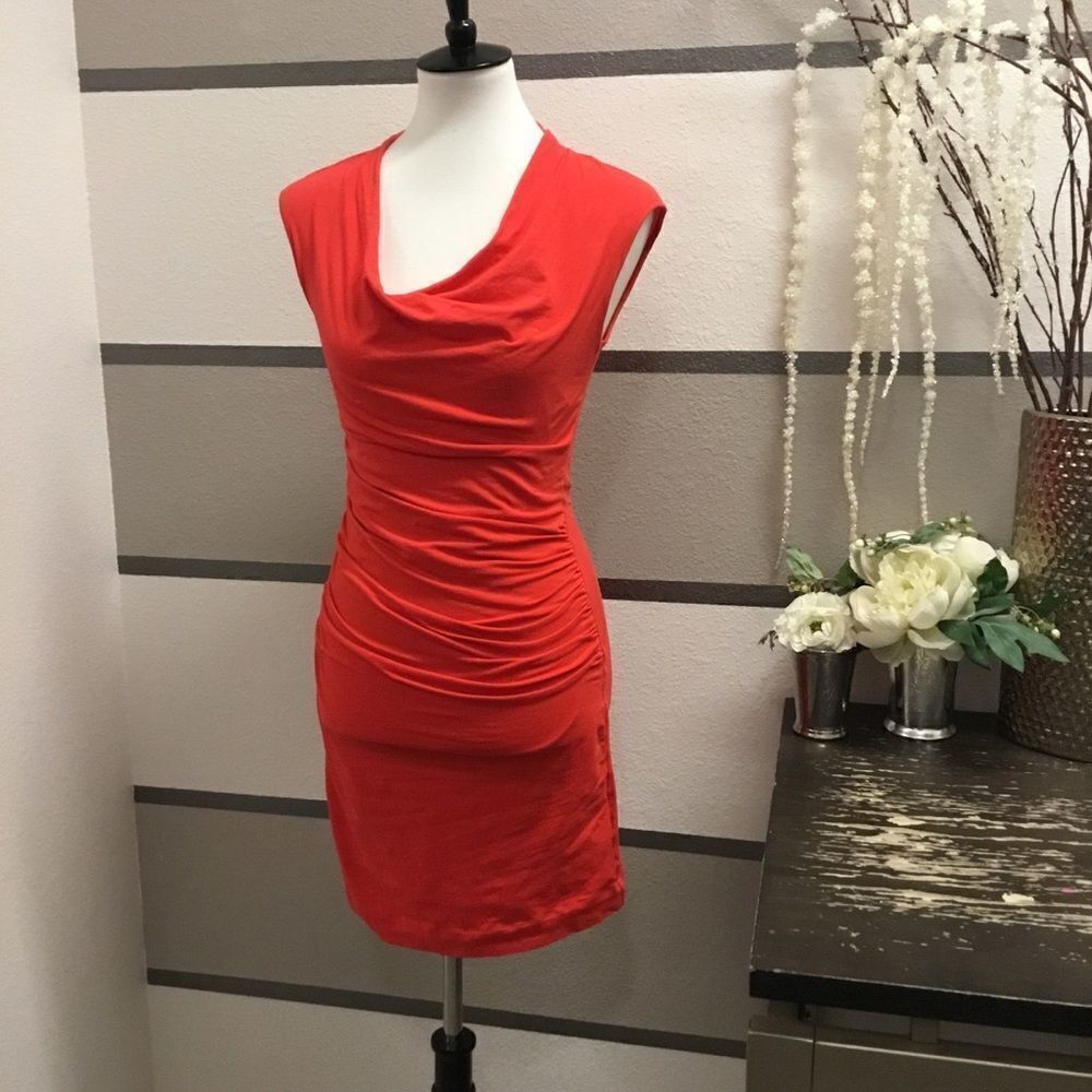 MNG by Mango Ruched Dress